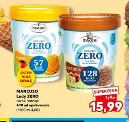 Kaufland Mancuso Lody Zero oferta