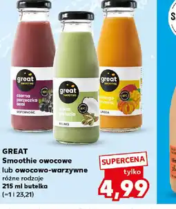 Great Smoothie owocowe lub owocowo-warzywne