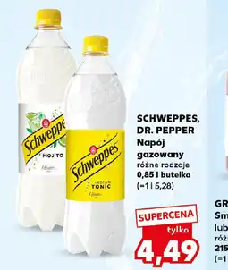 Kaufland Schweppes, Dr. Pepper oferta