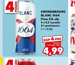 Kaufland Kronenbourg Blanc 1664 oferta
