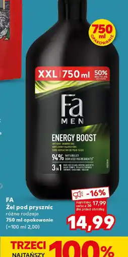 Kaufland Fa el pod prysznic oferta