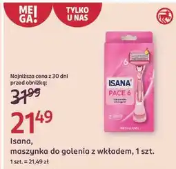 Rossmann Maszynka do golenia Isana Lady Pace 6 oferta
