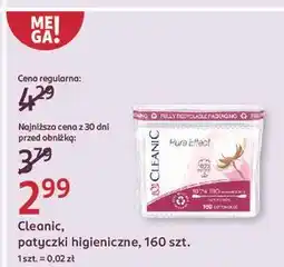 Rossmann Patyczki higieniczne folia Cleanic oferta