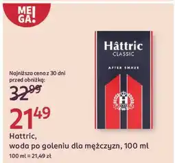 Rossmann Płyn po goleniu Hattric Classic oferta