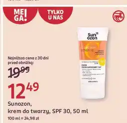 Rossmann Krem do twarzy spf30 Sun Ozon oferta