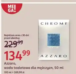 Rossmann Woda toaletowa Azzaro Chrome oferta