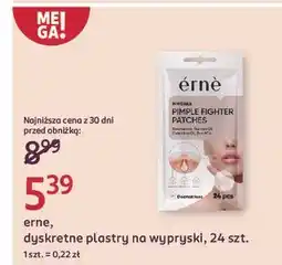Rossmann Plasterki na niedoskonałośći skóry Erne oferta