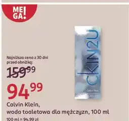 Rossmann Woda toaletowa Calvin Klein In2U Him oferta