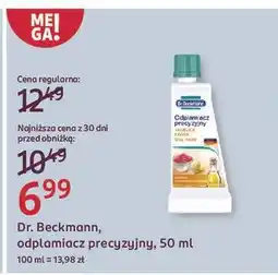 Rossmann Odplamiacz tłuszcz i sosy Dr. Beckmann oferta