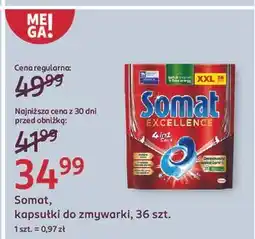 Rossmann Tabletki do zmywarek Somat Excellence 4In1 oferta