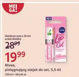 Rossmann Olejek do ust candy pink Nivea Caring Lip Oil oferta
