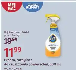 Rossmann Spray przeciw kurzowi Pronto Multi Surface oferta