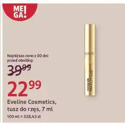Rossmann Tusz do rzęs Eveline Wonder Match oferta