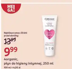 Rossmann Płyn do higieny intymnej 4Organic oferta