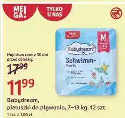 Rossmann Pieluszki do kąpieli m Babydream oferta