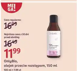 Rossmann Olejek przeciw rozstępom Only Bio oferta