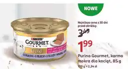Rossmann Karma dla kota z cielęciną Purina Gourmet Gold oferta
