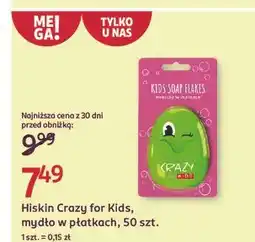 Rossmann Mydło w płatkach guma balonowa Hiskin Crazy For Kids oferta