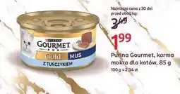 Rossmann Karma dla kota z tuńczykiem Purina Gourmet Gold oferta