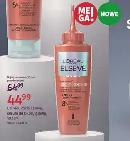 Rossmann Serum do skóry głowy przeciw wypadaniu włosów L'oreal Elseve Growth Booster oferta