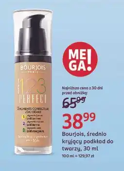 Rossmann Podkład nr 51 light vanilla Bourjois 123 Perfect oferta