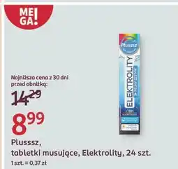 Rossmann Tabletki multiwitamina elektrolity Plusssz oferta