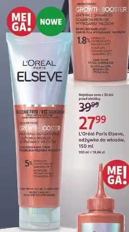 Rossmann Odżywka wzmacniająca przeciw wypadaniu włosów L'oreal Elseve Growth Booster oferta