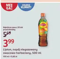 Rossmann Napój peach Lipton Ice Tea oferta