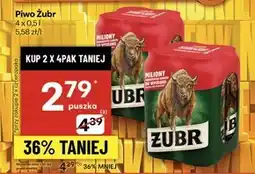 Delikatesy Centrum Piwo Żubr oferta