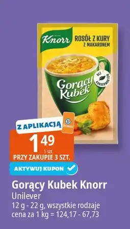 E.Leclerc Rosół z kury makaronem Knorr Gorący Kubek oferta