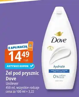 E.Leclerc Żel pod prysznic hydrate Dove oferta
