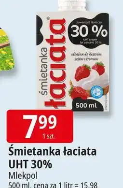 E.Leclerc Śmietanka 30% Łaciata oferta