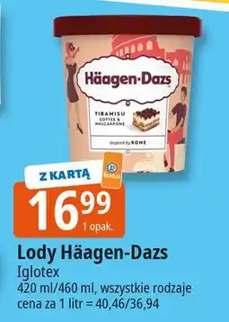 E.Leclerc Lody tiramisu Haagen-Dazs oferta