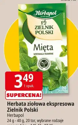 E.Leclerc Herbatka mięta Herbapol Zielnik Polski oferta