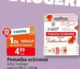 E.Leclerc Pomadka ochronna truskawkowa Wiodąca Marka Inell oferta
