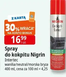 E.Leclerc Spray do kokpitu morska bryza Nigrin oferta