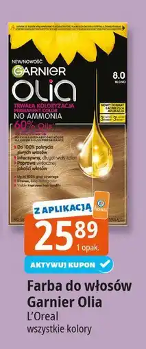 E.Leclerc Farba do włosów blond 8.0 Garnier Olia oferta