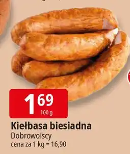 E.Leclerc Kiełbasa biesiadna Dobrowolscy oferta