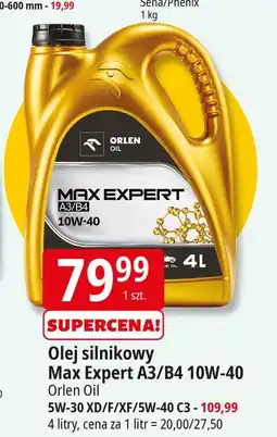 E.Leclerc Olej silnikowy max expert 5w40 c3 Orlen Oil oferta
