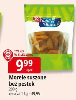 E.Leclerc Morele suszone bez pestek Wiodąca Marka Tablier Blanc oferta