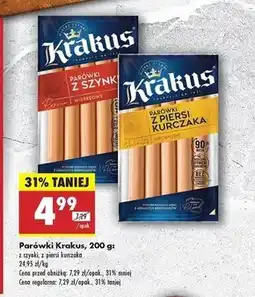 Biedronka Parówki Krakus oferta