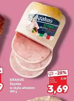 Kaufland Szynka Krakus oferta