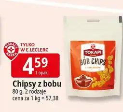 E.Leclerc Chipsy bób o smaku barbecue Wiodąca Marka Tokapi oferta