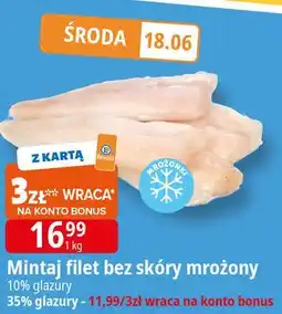 E.Leclerc Mintaj filet bez skóry oferta