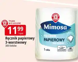 E.Leclerc Ręcznik kuchenny 3-warstwowy Wiodąca Marka Mimosa oferta