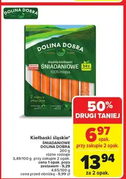 Carrefour Market Kiełbaski Dolina Dobra oferta