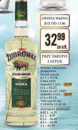 Dino Wódka Żubrówka Bison Grass oferta