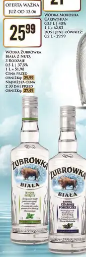 Dino Wódka Żubrówka Biała Z Nutą Mięty oferta