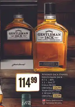 Dino Whiskey kartonik Jack Daniel's Gentleman oferta