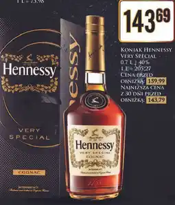 Dino Cognac karton Hennessy Very Special oferta